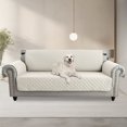thumbnail image 2 of CHOK 100% Waterproof Sofa Cover Machine Washable Couch Cover Non Slip Furniture Protector Slipcover for Dogs  Children  Pets  Oversized Sofa  Brown, 2 of 8