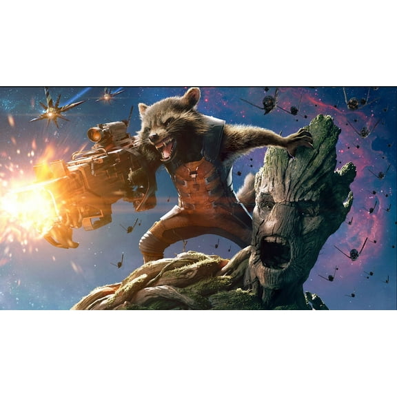 Guardians of the Galaxy Diamond Painting Kit, 12x16 Inch Full Drill 5D Diamond Painting Craft Canvas Picture Diamond Art for Adult Bedroom Wall Decor