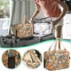 thumbnail image 1 of Neceser de viaje para maquillaje | Estuche portátil para cosméticos con asa oculta, organizador de artículos de tocador multicompartimento de gran capacidad | Cremalleras resistentes para viajes,, 1 of 9