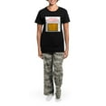 thumbnail image 4 of CafePress - Mahjong Women's Dark Pajamas - Women's Short Sleeve Print T-Shirt and Pants Dark Cotton Pajama Set, 4 of 7