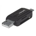 thumbnail image 2 of Manhattan imPORT Reader - Card reader - 24 in 1 (microSD, microSDHC, microSDXC, MMC, SD, SDHC, SDXC) - USB 2.0, 2 of 10