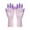 Purple, variant on Clearance! Djunllk Rubber Gloves - Flexible Cleaning Gloves Reusable Household Dishwashing Gloves, Kitchen Gloves Non-Slip Long-lasting Dish Gloves for Kitchen & Bathroom Cleaning