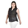 thumbnail image 2 of Blusa con detalle tipo cut out Roman Fashion /Tallas Extras, 205 (Negro) negro 42, 2 of 5