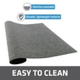 thumbnail image 6 of Drymate XL Under Sink Mat, Waterproof Cabinet Protection Mats for Kitchen & Bathroom, Absorbent Shelf Liners, Slip-Resistant, Non-Adhesive, Machine Washable, Durable (USA Made)(24”x59”)(Light Grey), 6 of 8