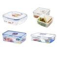 thumbnail image 1 of Set de contenedores para lunch ( 750ml, 800ml, 1L y 1.2 L) Lock & Lock HPL007, 1 of 1