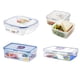 thumbnail image 1 of Set de contenedores para lunch ( 750ml, 800ml, 1L y 1.2 L) Lock & Lock HPL007, 1 of 1