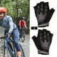 thumbnail image 3 of Par de guantes de ciclismo Unisex bicicleta medio bicicleta acolchado Negro S Sharpla Guantes de ciclismo, 3 of 7