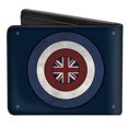 thumbnail image 2 of Marvel Studios What If? Série Captain Carter Portefeuille Bi-Fold Union Jack Shield, 2 of 3