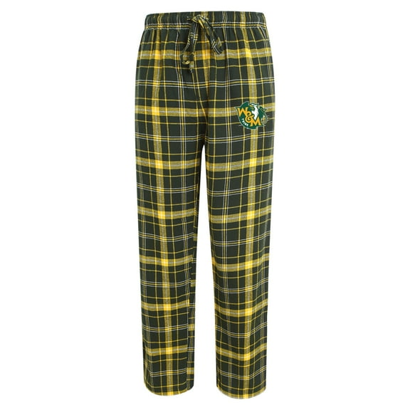Men's Concepts Sport Hunter Green/Gold William & Mary Tribe Ultimate Flannel Pants