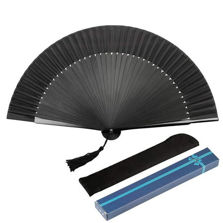 

TAONMEISU Bamboo Folding Fans Hand Held Elegant Carved Fan Gifts for Men Women