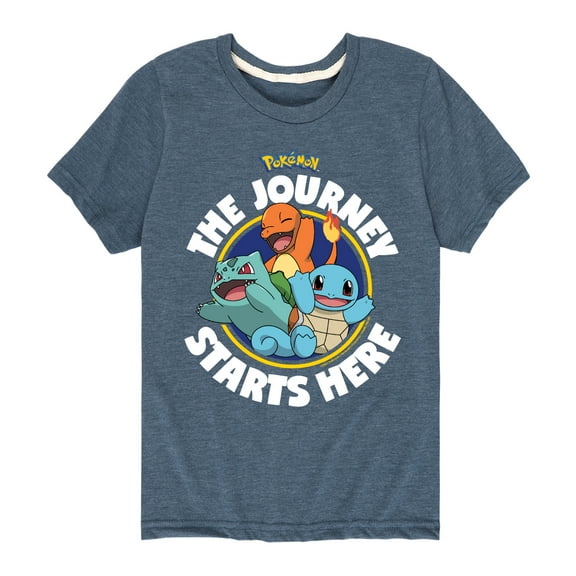 Pokémon - The Journey Start Here Short Sleeve Graphic T-Shirt
