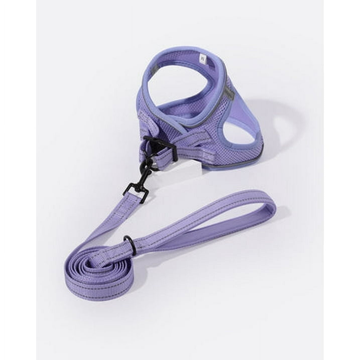 BELLA & PAL Step-In Dog Harness and Leash Set, Purple, XS photo 7