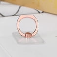thumbnail image 3 of Soporte para anillo de teléfono, soporte cuadrado transparente, 3 of 4