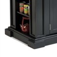 thumbnail image 2 of Homestyles Americana Wood Kitchen Island in Black, 2 of 23