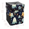 thumbnail image 5 of Ghost Car Trash Can with Foldable Lid, Leak-proof and Hanging Storage Bag - Trash Can for Car, Car Trash Bin, 5 of 6