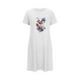 thumbnail image 5 of Camisón corto de talla grande para mujer, camisón de manga corta con estampado de pecho a la moda, camisón para mujer, 5 of 7