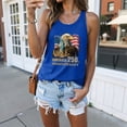 thumbnail image 2 of UngA 250 Anniversary USA Tank Top 250th American Flag Shirts Statue of Liberty Outfits 4th of July Sleeveless T Shirts Women (Blue,L), 2 of 8