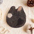 thumbnail image 4 of Sunjoy Tech Cartoon Cat Wool Felt Coaster Heat resistant Water Absorbent Non slip Table Kitchen Countertop Drink Coffee Tea Cup Holder Decoration, 4 of 8