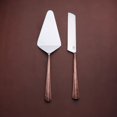 thumbnail image 3 of Ridge Copper Antique Cake Server Set, 3 of 4