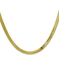 thumbnail image 2 of Primal Gold 10 Karat Yellow Gold 4.0mm Silky Herringbone Chain, 2 of 4