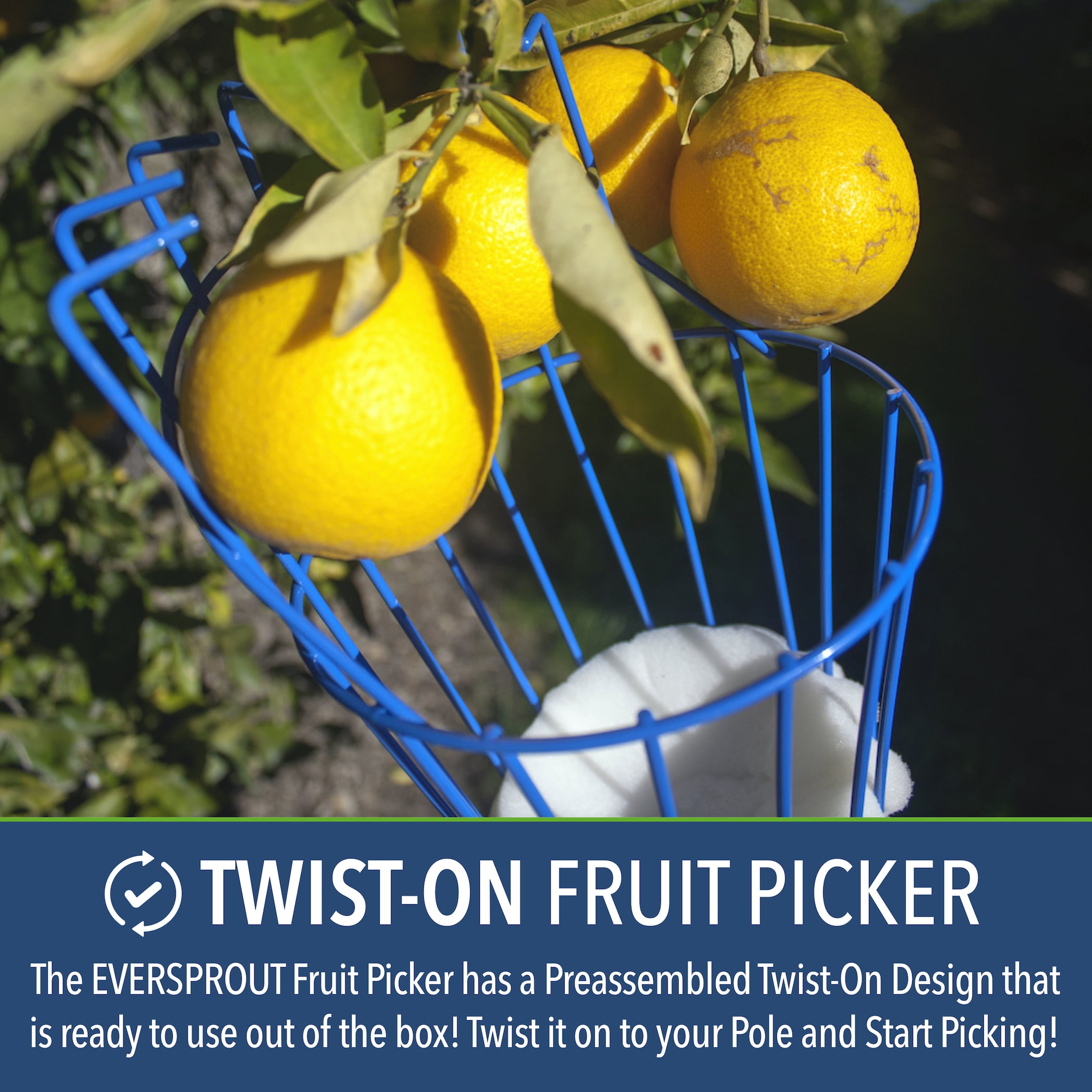 EVERSPROUT 12-Foot Fruit Picker
