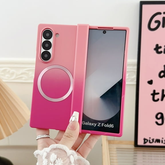 Allytechgroup for Samsung Galaxy Z Fold 3 Protective Case, Hard PC Lightweight Back Cover, Anti-Scratch Shock-Absorbent Non-Slip Basic Case with Wireless Charging Support for Women Girls, A