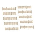 thumbnail image 4 of 10 Pieces Miniature Fence Model Building Railing Wood Material for DIY Diorama Architecture Crafter Use, 4 of 5
