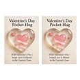 thumbnail image 1 of Mini abrazo de bolsillo en forma de corazón con tarjeta de felicitación, regalo de recuerdo para mujeres, hombres, él y ella, 1 of 7