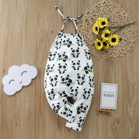 

Girls Clothes Toddler Kids Baby Girls Sleeveless Summer Romper Jumpsuit Playsuit Clothes 1-6Y 120