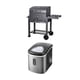 thumbnail image 1 of Combo Asador de carbón con elavador y Maquina para hielos de 700 g, AVERA, ACB03MH03, 1 of 5