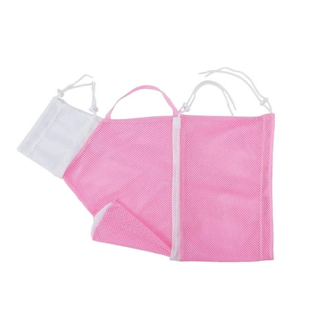 VSFAOV Cat Shower Net Bag Adjustable Cat Bathing Bag Cat Grooming Bag Scratch Adjustable Breathable Mesh Grooming Bag For Bathing Cleaning Trimming Feeding Bucket With Lid Dog Dogs
