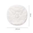 thumbnail image 4 of 3 Holes Towel Mask For Facial Steamer Mask For Women Girls, Reusable Face Towel Mask Cold Hot Compress Facial Steamer, 4 of 5