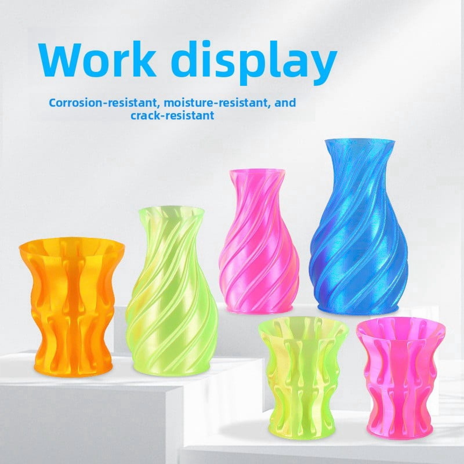 High Strength PETG 3D Printer Filament Durable PETG Printing Consumables  Impact Resistant Heat Resistant Smooth Printing, Low Warping No Clogging Universal for Most FDM 3D Printers