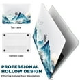 thumbnail image 4 of KANCOKIT Compatible with MacBook Air 13 inch Case 2025 2024 2023 2022 M4 A3240 M3 A3113 M2 A2681 with Mountain Print, Protective Hard Plastic Shell Case+Keyboard Cover+Screen Film, 4 of 8