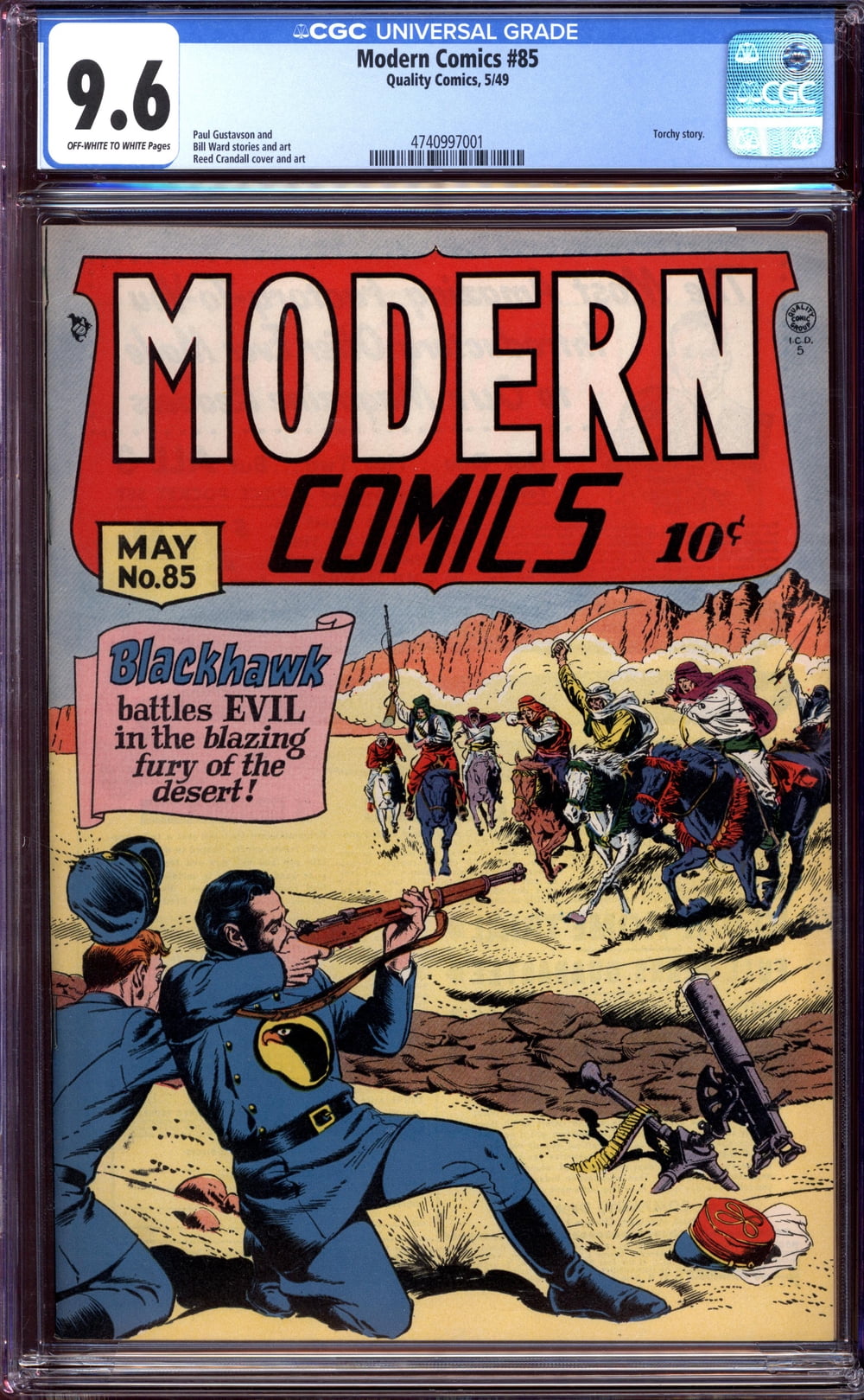 Cover of Modern Comics #85