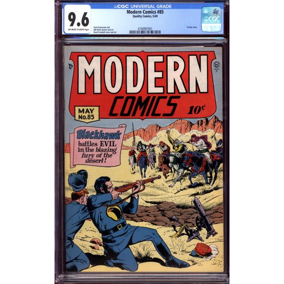 Modern Comics #85 - CGC 9.6 Comic Book