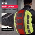 thumbnail image 4 of 40-55L Reflective Backpack Cover - Rainproof Easy-Carry Rucksack Cover for Campi, 4 of 5