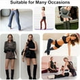 thumbnail image 7 of Women's Thigh High Leg Warmers/Slouch Socks, Soft & Thick Footless Socks, Warm Leg Protection 1Pairs, 7 of 7