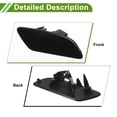 thumbnail image 5 of Unique Bargains Front Bumper Headlight Washer Nozzle Cover Cap No.971807754 Bumper Trim Nozzle Cover for Porsche Panamera 2017-2021 Black Front Right, 5 of 7