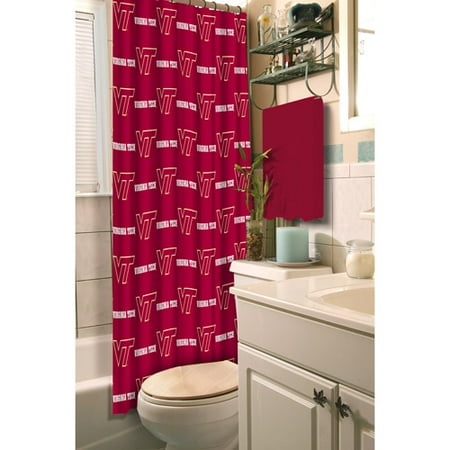 NCAA Virginia Tech Hokies Shower Curtain