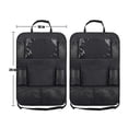 thumbnail image 4 of Car Multiple Pocket Back Seat Storage Bag Pouch Organizer Car Backseat Organizer Phone Pocket Pouch for Books Tablet Mobile Drinks Tissue (Black), 4 of 4