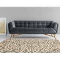thumbnail image 4 of Capri Sasha Light Grey 43 x 73 Area Rug 100% Polypropylene Transitional Design, 4 of 6