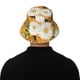 thumbnail image 5 of Balery White Floral and Butterflies Sombreros para el sol para hombre y mujer, sombrero de pescador con UPF 50+, 5 of 6