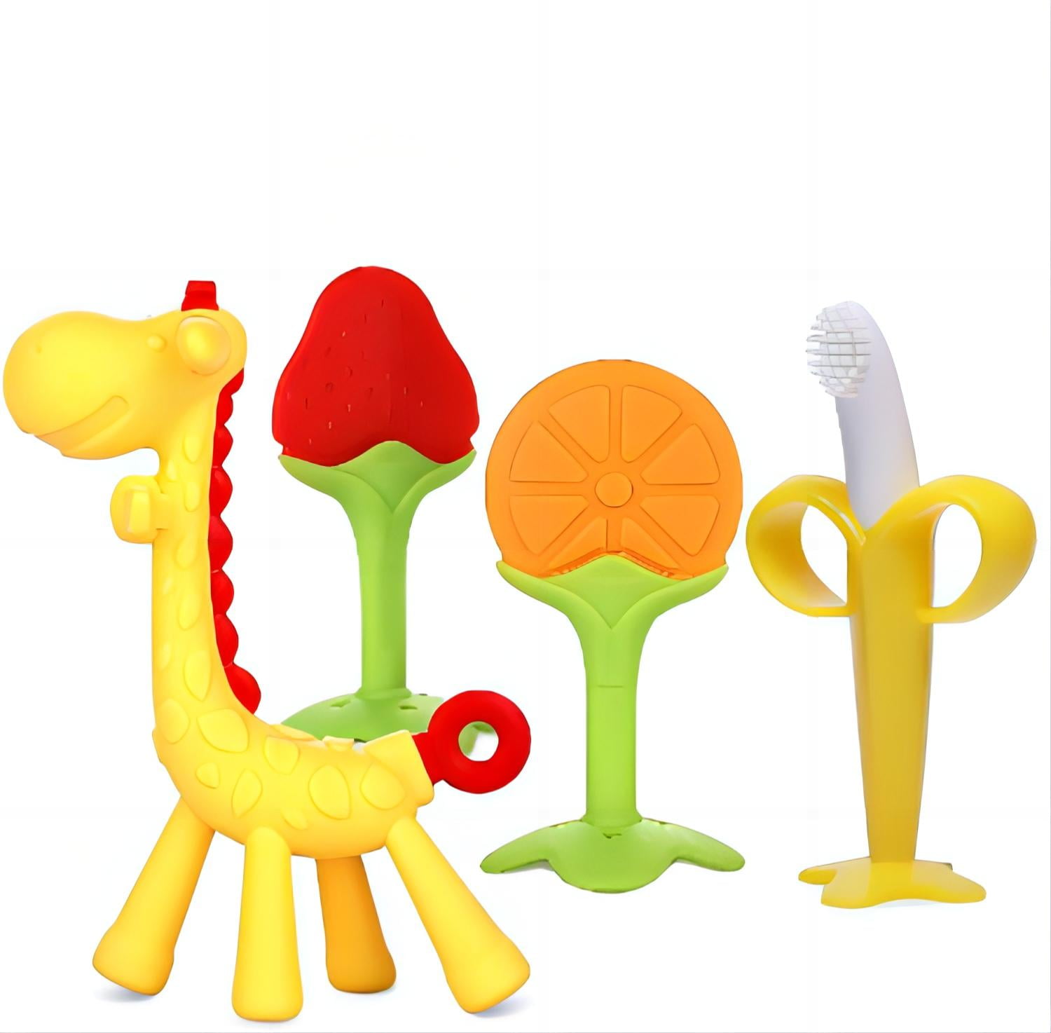 Baby Teething Toys for Newborn, BPAFree Infants and Toddler Silicone