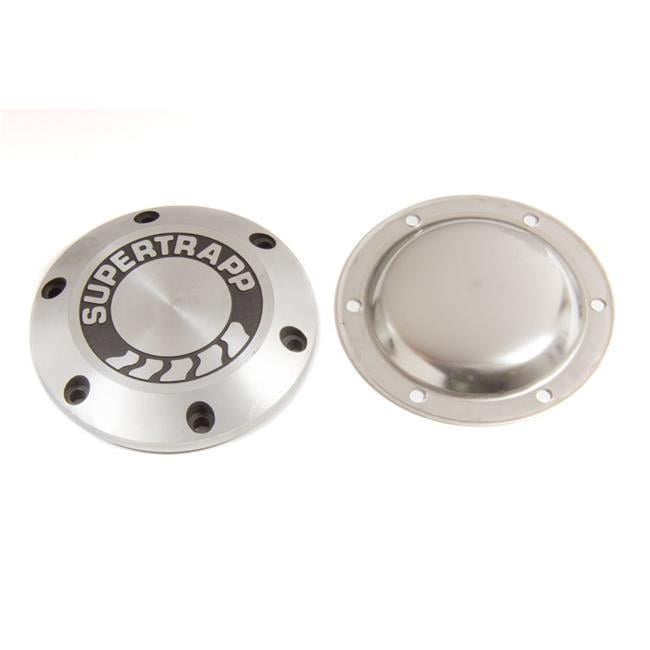 SuperTrapp 402-3046 4 in. Aluminum End Cap & Shield with Logo - Walmart.com