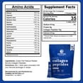 thumbnail image 3 of Zammex Grass Fed Bovin Collagen Peptides Powder Travel Packets, Unflavored Hydrolyzed Collagen Peptide Powder Packet, 30 pcs, 3 of 8