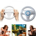 thumbnail image 4 of Beastron Mario Kart Racing Wheel for Nintendo Wii, 2 Pack (White), 4 of 4