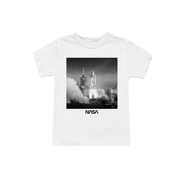 Officially Licensed Nasa Iconic Space Shuttle Launch Youth's T-shirt