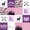 Pink Purple, variant on Castle Fairy Rustic Deer Hunting Full Size Comforter Sets 3-Piece,Vintage Checkered Camo Bedding Comforter Set,Gray Black White,Black Reversible,1 Comforter and 2 Pillowcases