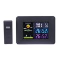 thumbnail image 1 of Reloj De Estación Meteorológica Multifunción Higrómetro Electrónico Termómetro Reloj Despertador Digital Barómetro Inalámbrico Con Pantalla Lcd Sensor Remoto Para Dormitorio Habitación De Bebé Sweethay EL013963-01, 1 of 6